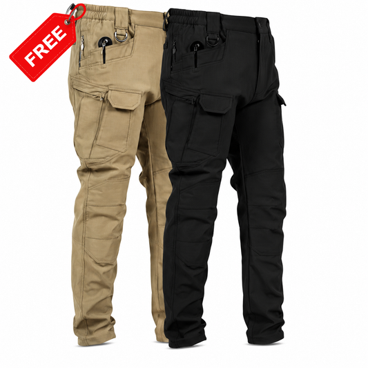 Men’s Tactical Cargo Pants – Buy 1 Get 2 | Waterproof Outdoor Trousers